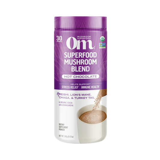 Om Mushrooms, Superfood Mushroom Blend, Hot Chocolate, 8.47 oz, 240 g