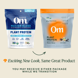 Om Mushrooms, Master Blend, Plant Protein, Creamy Vanilla, 18.27 Oz, 518 g
