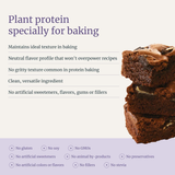 Nuzest, Plant Protein Bake, 8.8 Oz