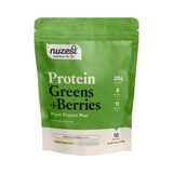 Nuzest, Protein Greens + Berries, Vanilla Caramel, 10.6 Oz