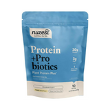 Nuzest, Protein + Probiotics, French Vanilla, 10.6 Oz