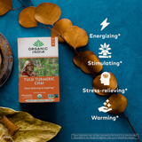Organic India, Tulsi Turmeric Chai, 18 Infusion Bags, 1.27 Oz