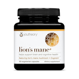Youtheory, Lion's Mane Plus, 60 Vegetarian Capsules