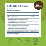 Youtheory, Mushroom Immune Complex, 60 Vegetarian Capsules