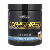 EHPlabs, OxyShred Hardcore, Thermogenic Fat Burner, Sour Creepy Crawlies, 10.02 oz (284 g)