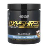 EHPlabs, OxyShred Hardcore, Thermogenic Fat Burner, Sour Creepy Crawlies, 10.02 oz (284 g)