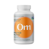 Om Mushrooms, Master Blend Mushroom Capsules, 168 Vegetable Capsules