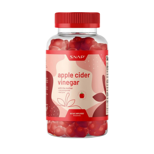Snap Supplements, Apple Cider Vinegar with the Mother, 60 gummies