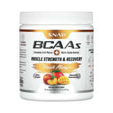 Snap Supplements, BCAAs, Peach Mango, 9.77 Oz