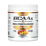 Snap Supplements, BCAAs, Peach Mango, 9.77 Oz