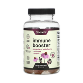 Snap Supplements, Immune Booster Gummies, Raspberry, 60 Gummies