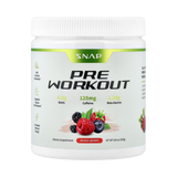 Snap Supplements, Pre Workout, Mixed Berry, 8.8 Oz