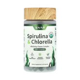 Snap Supplements, Spirulina & Chlorella, 120 Capsules