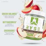 RYSE, Natural Series, Loaded Greens, Apple Juice, 10.4 oz (294 g)