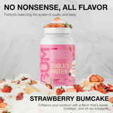 Raw Nutrition, Bum, Itholate® Protein, Strawberry Bumcake, 27.34 oz (775 g)