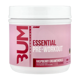 Raw Nutrition, Bum Essentials, Essential Pre-Workout, Raspberry Creamthickle, 14.39 oz (408 g)