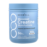 NeoCell, Micronized Creatine Monohydrate, Unflavored, 1.1 lb (500 g)
