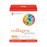 Youtheory, Collagen Powder, Vanilla Flavor, 21 Packets, 5.7 OZ Ounce