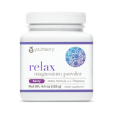 Youtheory, Relax Magnesium Powder, Berry, 4.4 OZ Ounce