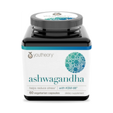 Youtheory, Ashwagandha, 1000 Mg, 60 Vegetarian Capsules