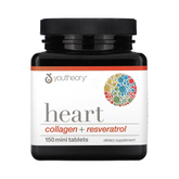 Youtheory, Heart Collagen+, 150 Mini tablets