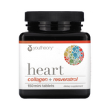 Youtheory, Heart Collagen+, 150 Mini tablets