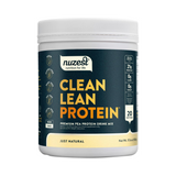 Nuzest, Pea Protein Powder, Clean Lean Protein, Just Natural, 20 Servings, 1.1 lb