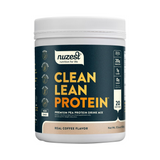 Nuzest, Pea Protein Powder, Clean Lean Protein, Real Coffee, 20 Servings, 1.1 lb