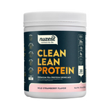Nuzest, Pea Protein Powder, Clean Lean Protein, Wild Strawberry, 20 Servings, 1.1 lb
