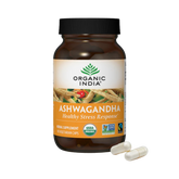 Organic India, Ashwagandha, 800 Mg, 90 Vegetarian Caps