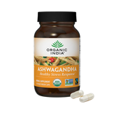 Organic India, Ashwagandha, 800 Mg, 90 Vegetarian Caps