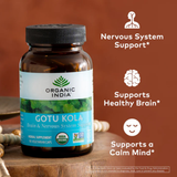 Organic India, Gotu Kola, 700 Mg, 90 Vegetarian Caps