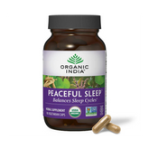 Organic India, Peaceful Sleep, 90 Vegetarian Caps