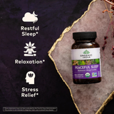 Organic India, Peaceful Sleep, 90 Vegetarian Caps