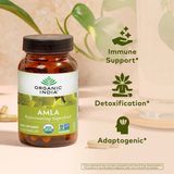 Organic India, Amla, 1,000 Mg, 90 Vegetarian Cap