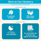 Organic India, Memory, 90 Vegetarian Caps
