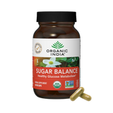 Organic India, Sugar Balance, Healthy Glucose Metabolism, 90 Veg Caps