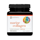 Youtheory, Marine Collagen, 2500 Mg, 160 Tablets