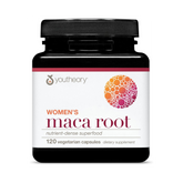 Youtheory, Women's Maca Root, Nutrient - Dense Superfood, 120 Vegetarian Capsules