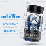 RYSE, Blackout Pump Cap Max Food Supplement, 120 Capsules, Stimulant Free