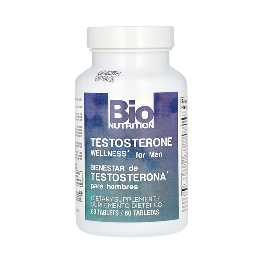 Bio Nutrition, Testosterone Wellness, For Men, 60 Tablets