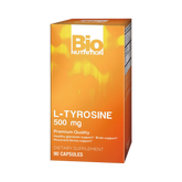 Bio Nutrition, L-Tyrosine 500 Mg, 90 Capsules