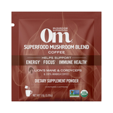 Om Mushrooms, Superfoods Mushroom Blend Coffee, 10 Packets, 0.2 oz, 5.8 g Each