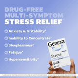 Genexa, Stress, Organic Stress & Fatigue Formula, Vanilla & Lavender, 60 Chewable Tablets