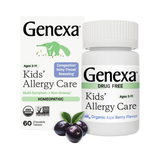 Genexa, Kids' Allergy Care, Age 3-11, Organic Acai Berry, 60 Chewable Tablets