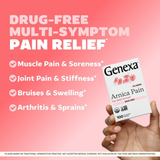 Genexa, Arnica, Pain Relief Formula, 100 Chewable Tablets