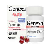 Genexa, Arnica, Pain Relief Formula, 100 Chewable Tablets