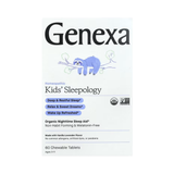 Genexa, Kids' Sleepology, Organic Nighttime Sleep Aid, Ages 3-11, Vanilla Lavender, 60 Chewable Tablets