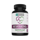 Zhou, Resveratrol, 1000mg, 60 Veggie Capsules