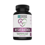 Zhou, Resveratrol, 1000mg, 60 Veggie Capsules